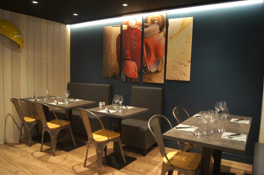 Intérieur Restaurant Mamma Vespa