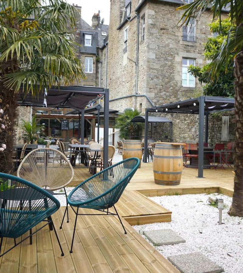 Terrasse Espace Detente Abondance Dinan