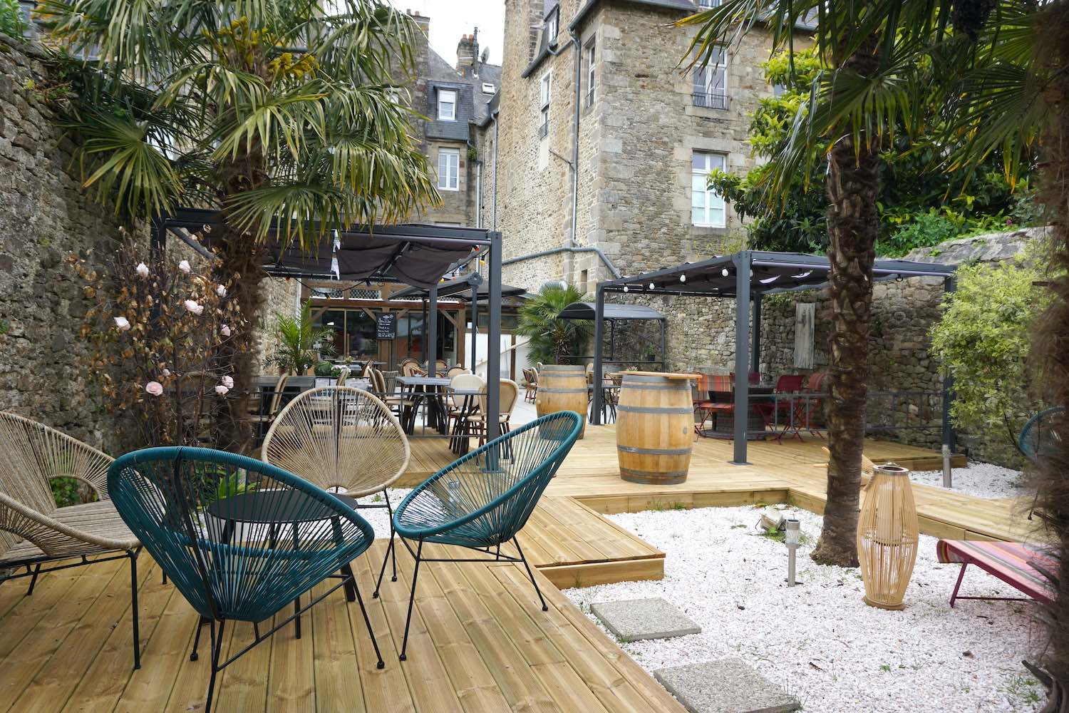 Terrasse Espace Detente Abondance Dinan