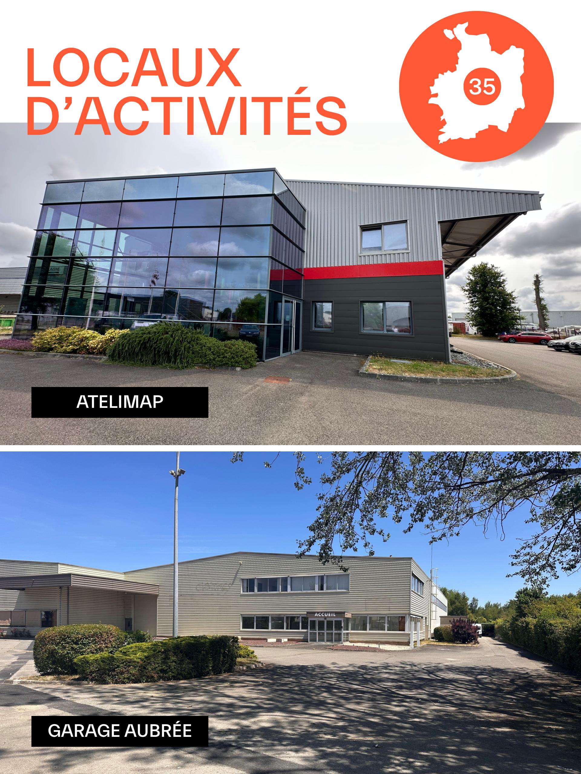 Locaux d’activités_location ATELIMAP et GARAGE AUBREE_juillet 2025