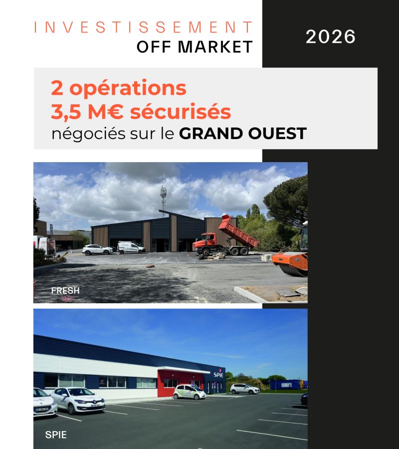 Opérations Off market investissement 2026