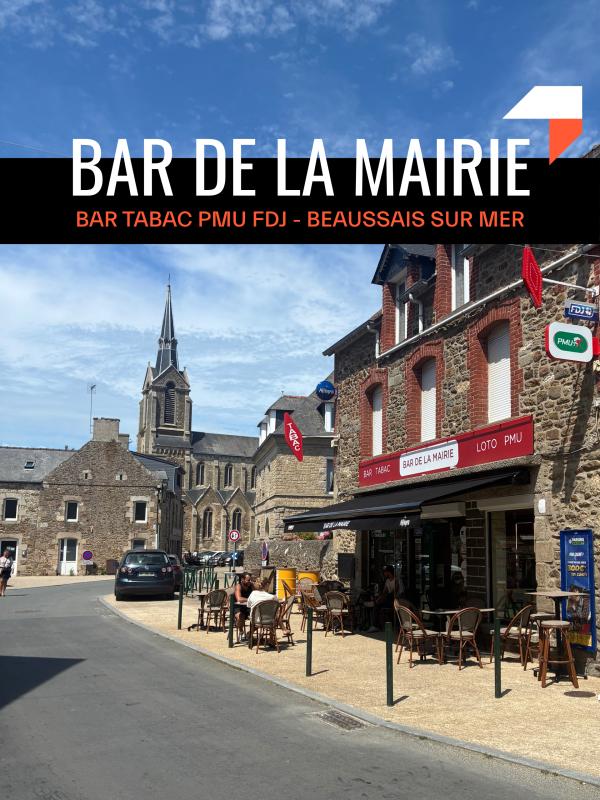 Bar de la mairie bar tabac pmu fdj à Beaussais sur mer