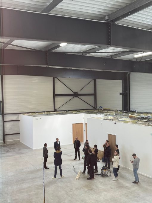 Entrepôt neuf DIGITALIS Ecopole Sud Est Rennes